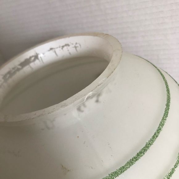 Vtg Frosted Glass Globe Shade - Picture 4 of 13